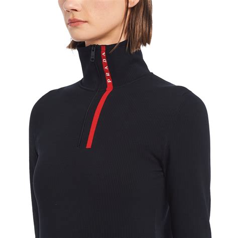 women's prada sweater|prada nylon wrap sweater.